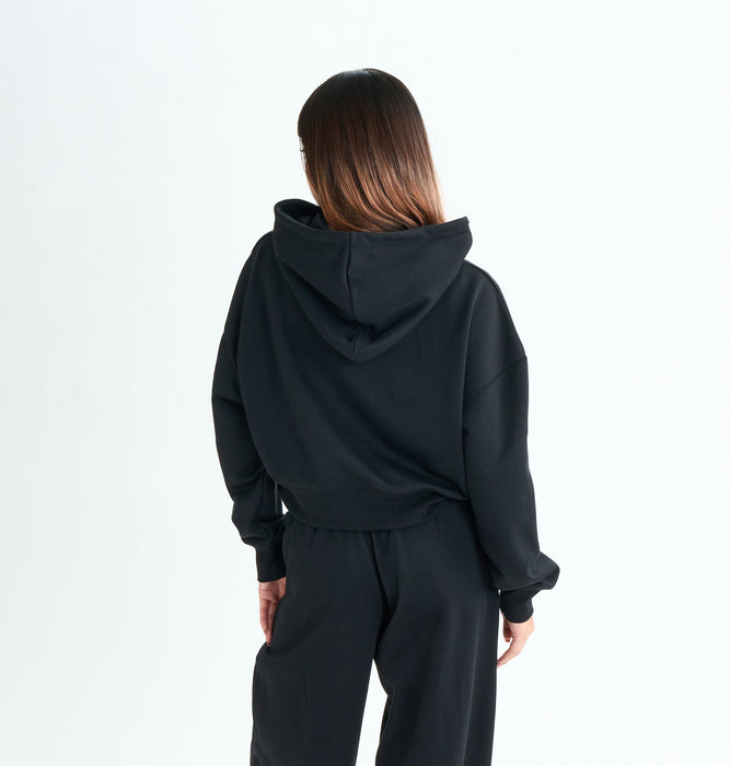Roxy Fitness TRIPLE HEARTS HOODIE ウィメンズ フィットネス ショート丈 プルオーバートップス 速乾・UVカット<2025FW SPORTS>