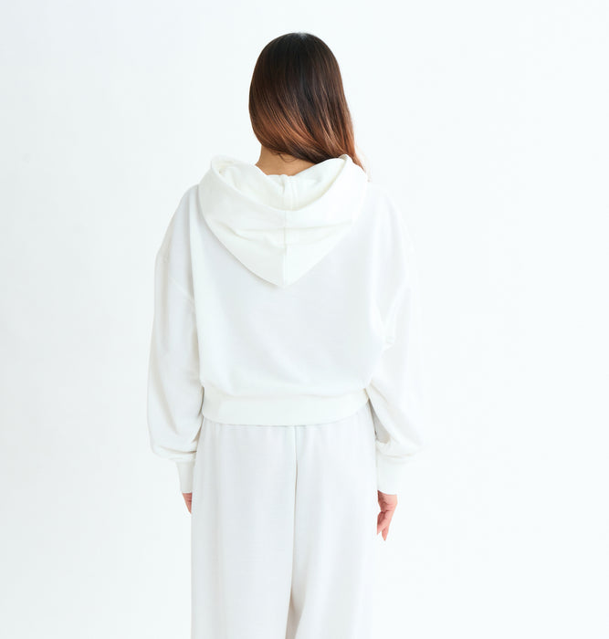 Roxy Fitness TRIPLE HEARTS HOODIE ウィメンズ フィットネス ショート丈 プルオーバートップス 速乾・UVカット<2025FW SPORTS>