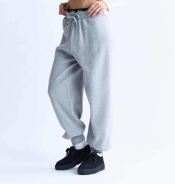 45Ｒ USモーニットソーのパンツ グレー OUTLET】Roxy ROXY FOXIE ニットソーパンツ