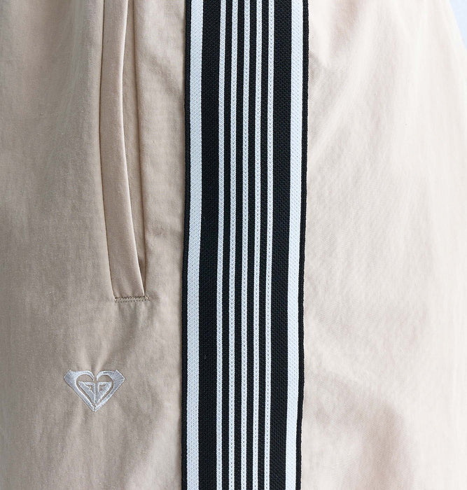 Roxy LIFE STRIPE トラックパンツ ワイドシルエット