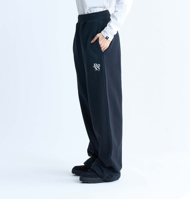 Roxy BORN TO BE ROXY PANTS スウェットパンツ ワイドシルエット