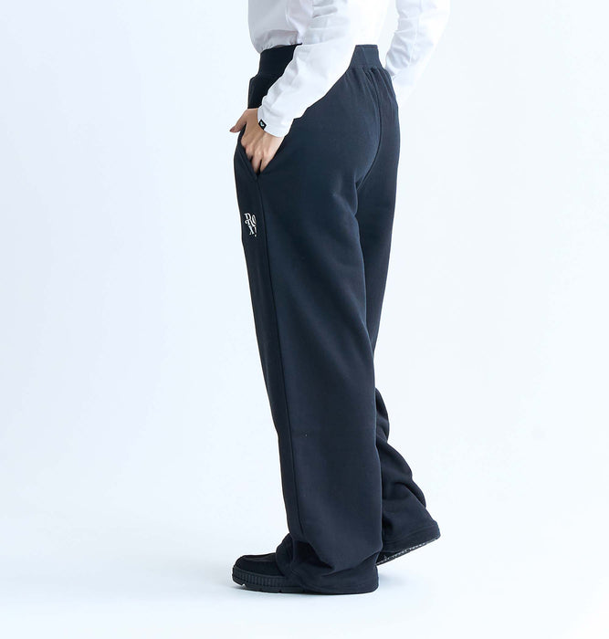 Roxy BORN TO BE ROXY PANTS スウェットパンツ ワイドシルエット