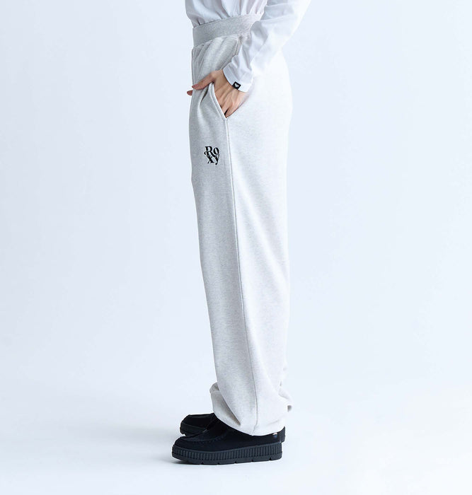 Roxy BORN TO BE ROXY PANTS スウェットパンツ ワイドシルエット