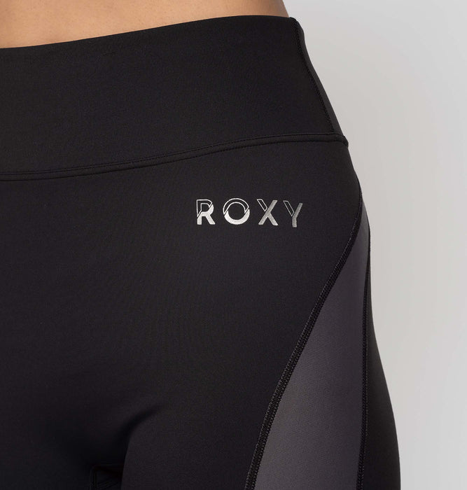 Roxy 水陸両用 速乾 UVカット ハイウエストレギンス JUMP HIGH METALLIC LEGGINGS VER2