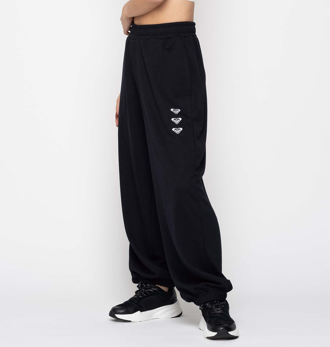 Roxy 速乾 UVカット ワイドパンツ LOOP PANTS