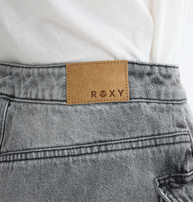 Roxy LIVED IN DENIM SKORT ウィメンズ デニムスコート