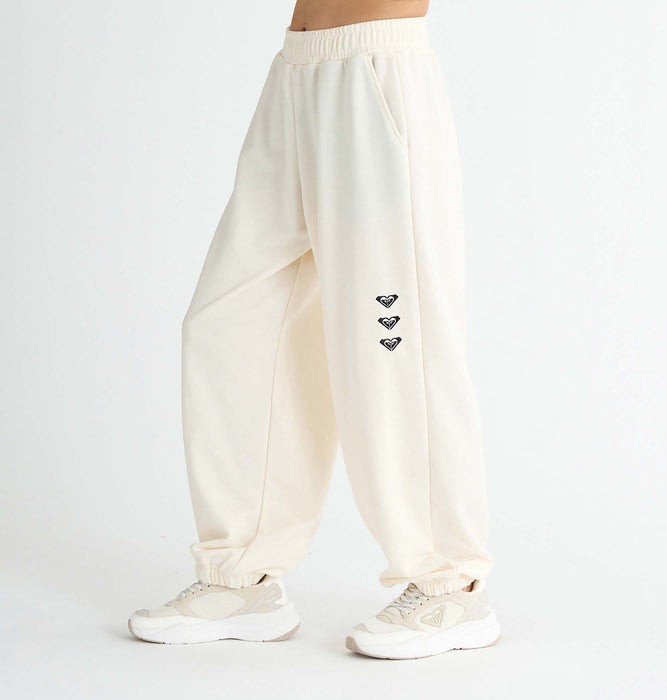 Roxy TRIPLE CHAKRA PANTS ウィメンズ ワイドパンツボトムス