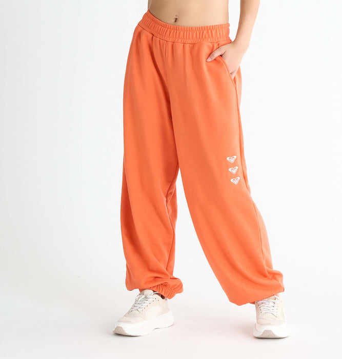 Roxy TRIPLE CHAKRA PANTS ウィメンズ ワイドパンツボトムス