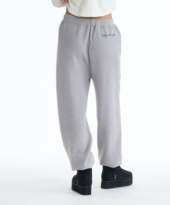 Roxy HEART  WAVE KNIT PANTS ウィメンズ ニット ロングパンツ <2025FW HEART WAVE>