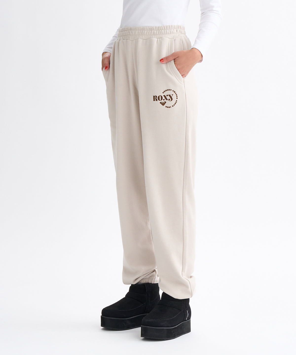 OUTLET FAMILY SALE】Roxy JIVY PANTS ウィメンズ ロングパンツ 裏毛
