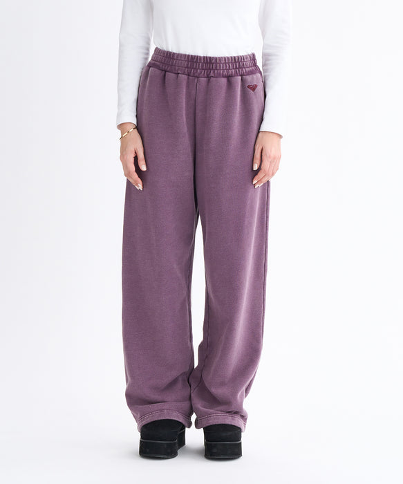 Roxy YOLO PANTS ウィメンズ  ウォッシュ加工ロングパンツ