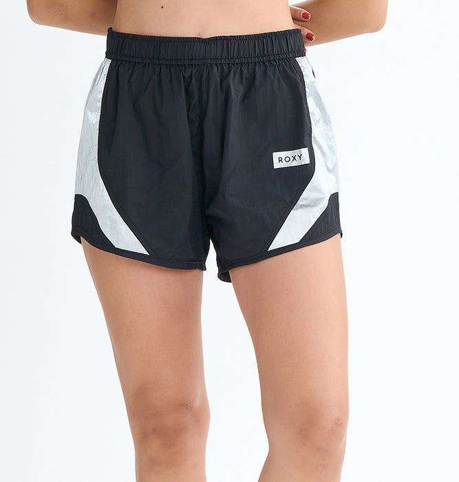 【OUTLET】Roxy Fitness ALL TIME ACTIVE SHORTS ウィメンズ フィットネス ランショートパンツ 撥水加工<2025FW ACTIVE BY NATURE COLLECTION>