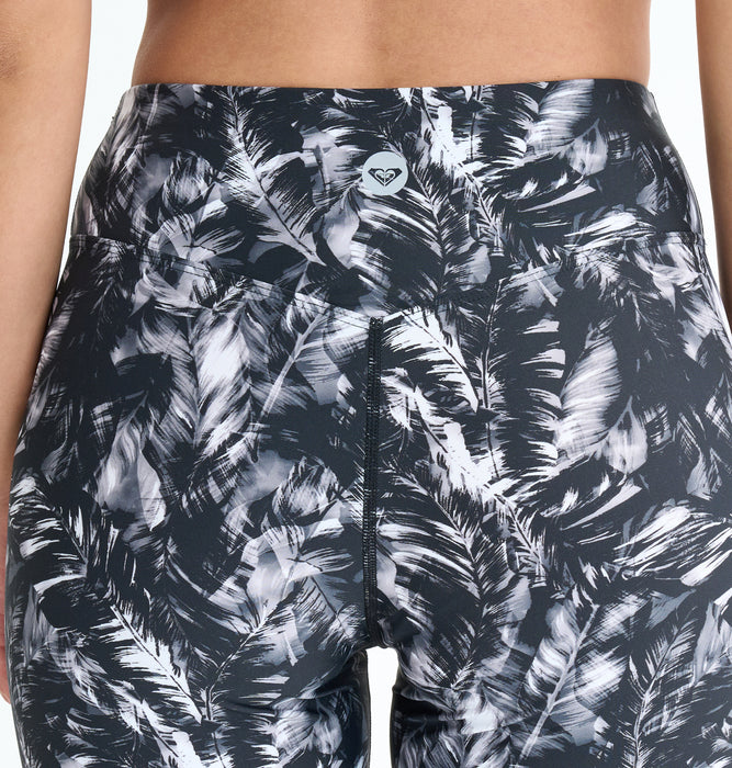 Roxy Fitness HAVE A GREAT DAY LEGGINGS ウィメンズ フィットネス 水陸両用レギンス フルレングス 速乾・UVカット<2025FW FITNESS SEASONAL PRINT>