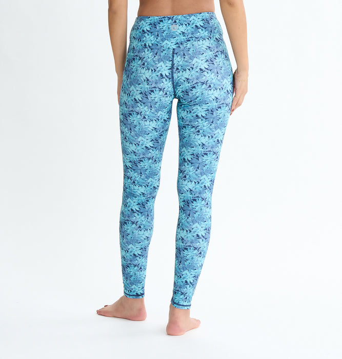 Roxy Fitness HAVE A GREAT DAY LEGGINGS ウィメンズ フィットネス 水陸両用レギンス フルレングス 速乾・UVカット<2025FW FITNESS SEASONAL PRINT>