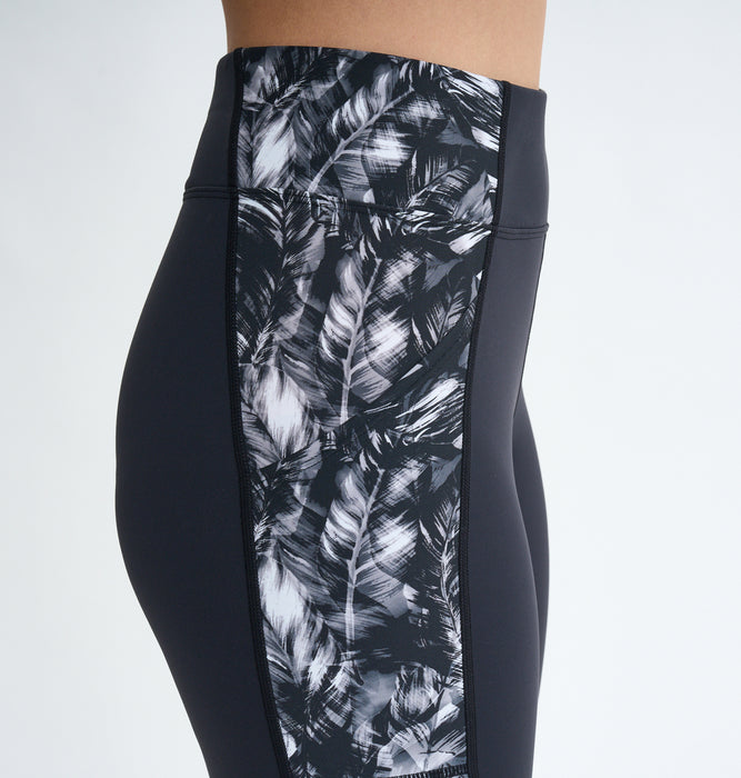Roxy Fitness HAVE A GREAT DAY LEGGINGS VER2 ウィメンズ フィットネス 裏起毛レギンス フルレングス 速乾・UVカット <2025FW FITNESS SEASONAL PRINT>