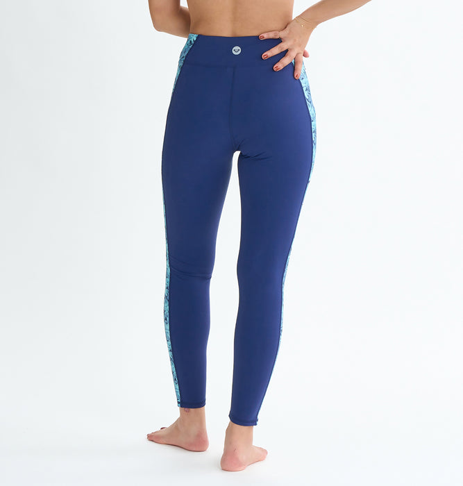 Roxy Fitness HAVE A GREAT DAY LEGGINGS VER2 ウィメンズ フィットネス 裏起毛レギンス フルレングス 速乾・UVカット <2025FW FITNESS SEASONAL PRINT>