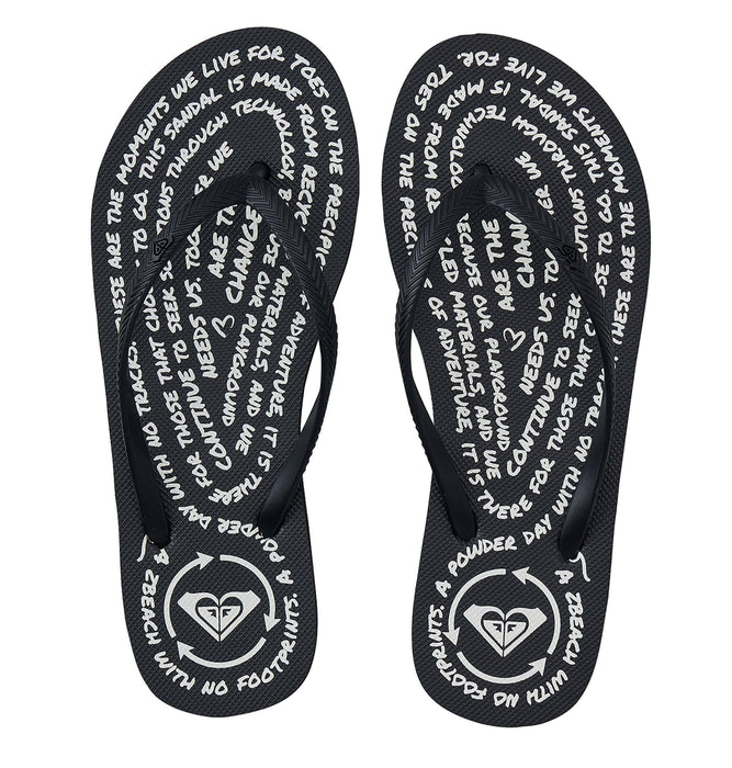 【OUTLET】Roxy LOVE NOTE ウィメンズ ビーチサンダル