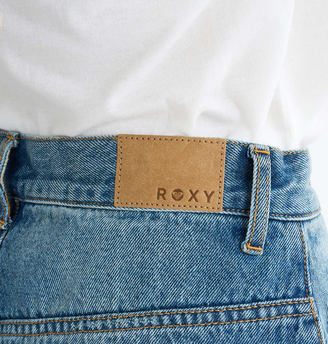 Roxy LIVED IN DENIM SKIRT ウィメンズ ロングスカート