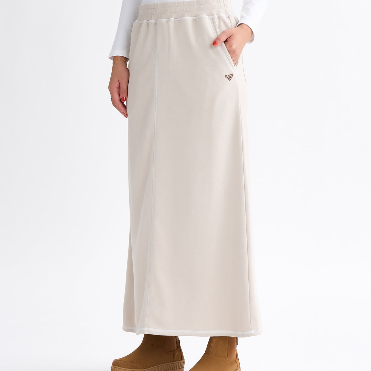 rokiharu　2商品まとめ OUTLET FAMILY SALE】Roxy JIVY SKIRTS ウィメンズ ロングスカート 裏毛
