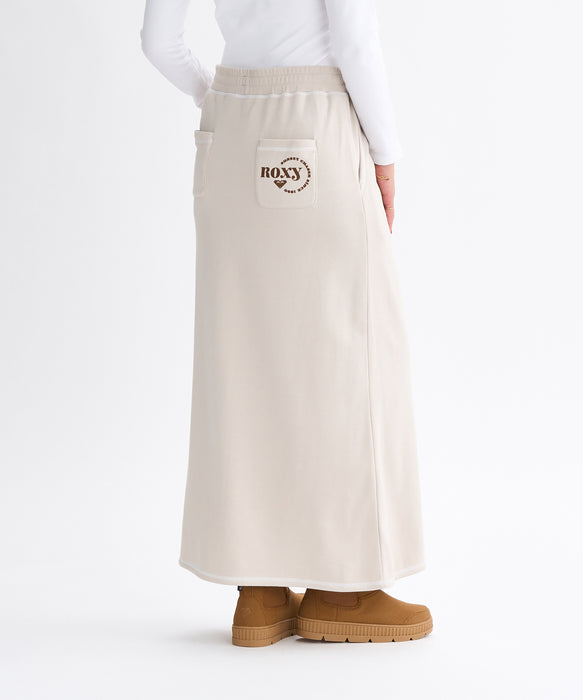 【OUTLET】Roxy JIVY SKIRTS ウィメンズ ロングスカート 裏毛