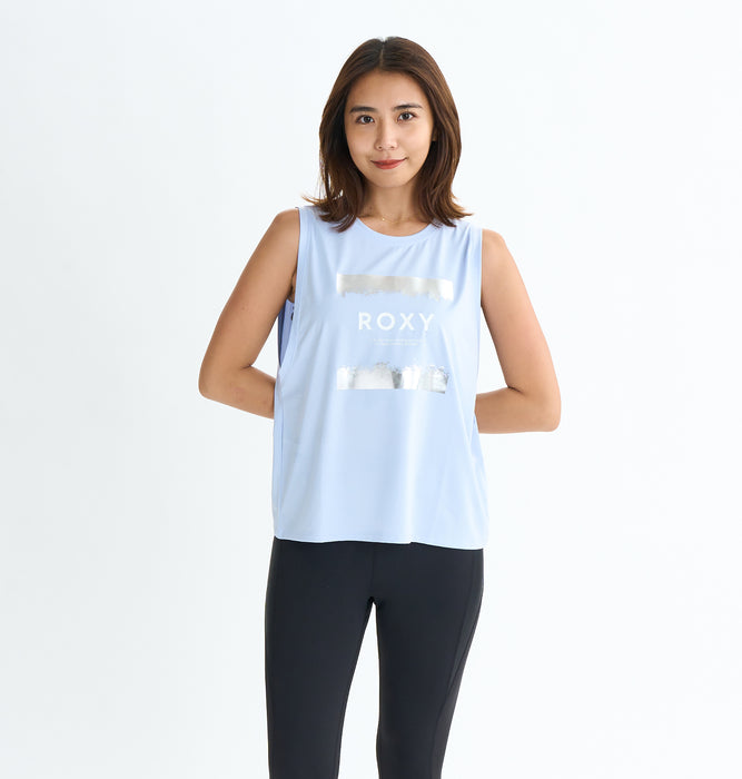 Roxy Fitness BRIGHTEN YOUR LIFE TANK ウィメンズ フィットネス 水陸両用タンクトップ 速乾・UVカット<2025FW ACTIVE BY NATURE COLLECTION>