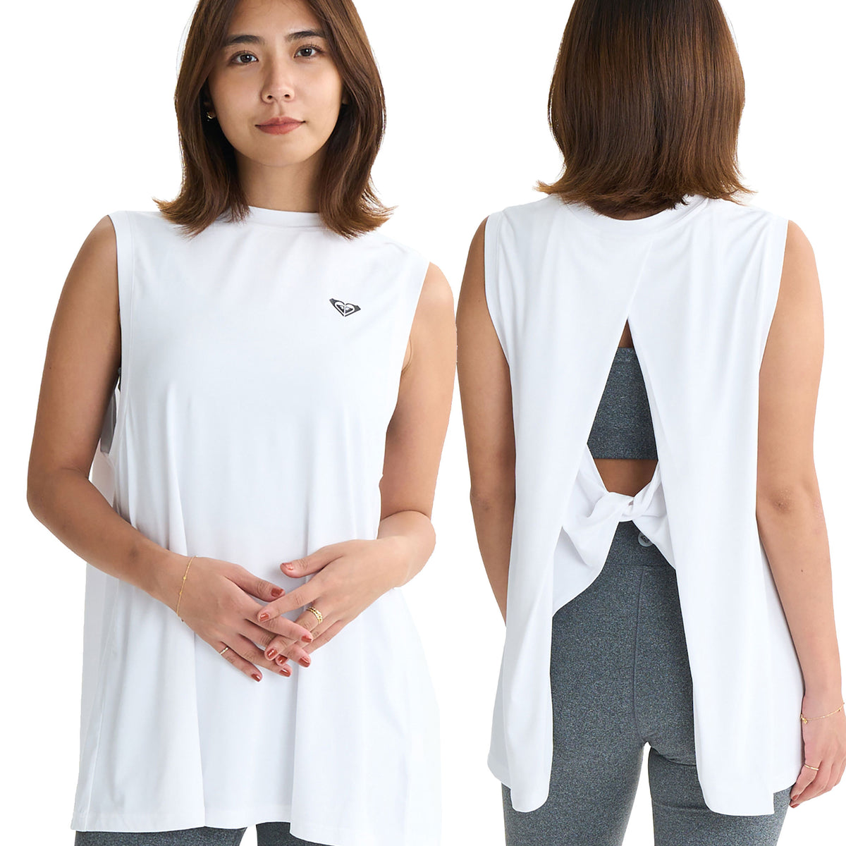 Roxy Fitness FEEL THE WIND TANK ウィメンズ フィットネス タンク