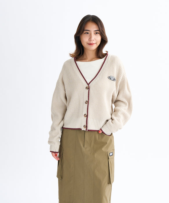 Roxy HORIZON CARDIGAN ウィメンズ ドロップショルダーカーディガン