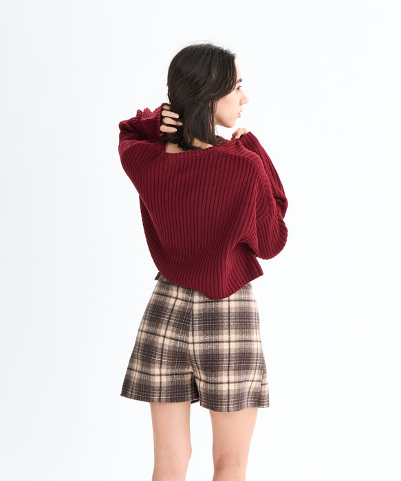 Roxy HORIZON SWEATER ウィメンズ ドロップショルダーセーター ワイドシルエット <2025FW HEART WAVE>
