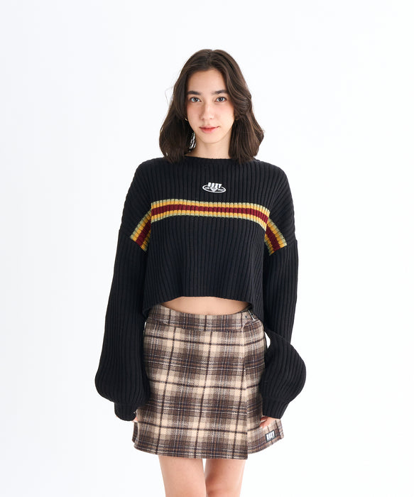 Roxy HORIZON SWEATER ウィメンズ ドロップショルダーセーター ワイドシルエット <2025FW HEART WAVE>