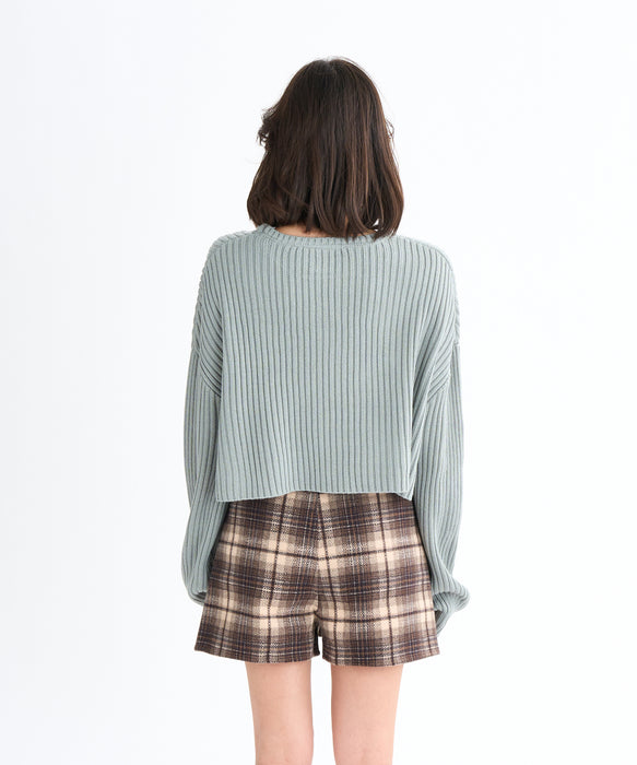 Roxy HORIZON SWEATER ウィメンズ ドロップショルダーセーター ワイドシルエット <2025FW HEART WAVE>