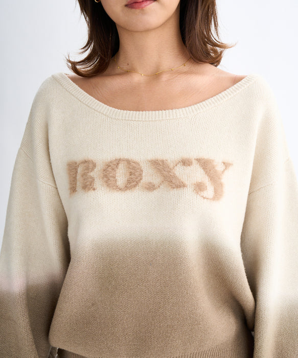 Roxy MAGIC HOUR TOPS ウィメンズ ニットトップス グラデーション <2025FW HEART WAVE>