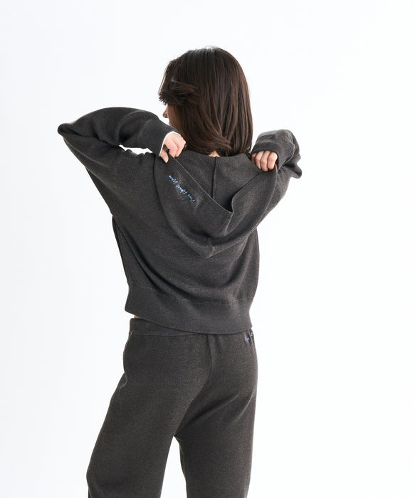 Roxy HEART  WAVE KNIT HOODIE ウィメンズ ダブルジップニットフーディ <2025FW HEART WAVE>