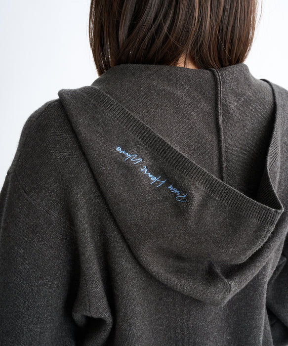 Roxy HEART  WAVE KNIT HOODIE ウィメンズ ダブルジップニットフーディ <2025FW HEART WAVE>