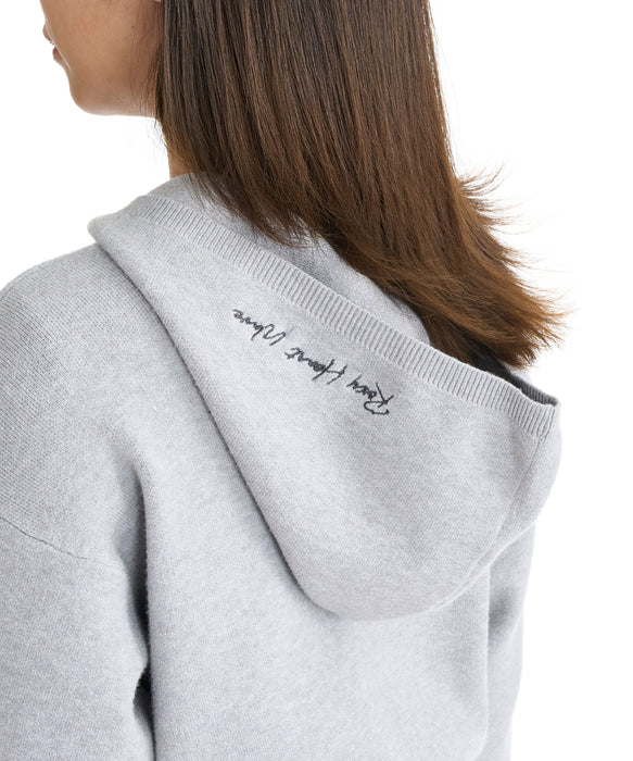 Roxy HEART  WAVE KNIT HOODIE ウィメンズ ダブルジップニットフーディ <2025FW HEART WAVE>