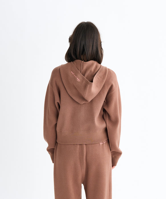 Roxy HEART  WAVE KNIT HOODIE ウィメンズ ダブルジップニットフーディ <2025FW HEART WAVE>