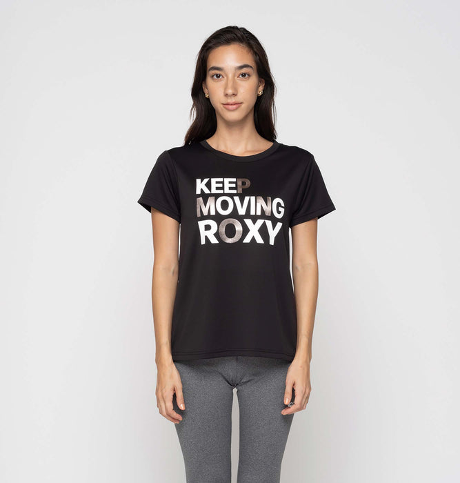 Roxy 水陸両用 速乾 UVカット Tシャツ KEEP MOVING