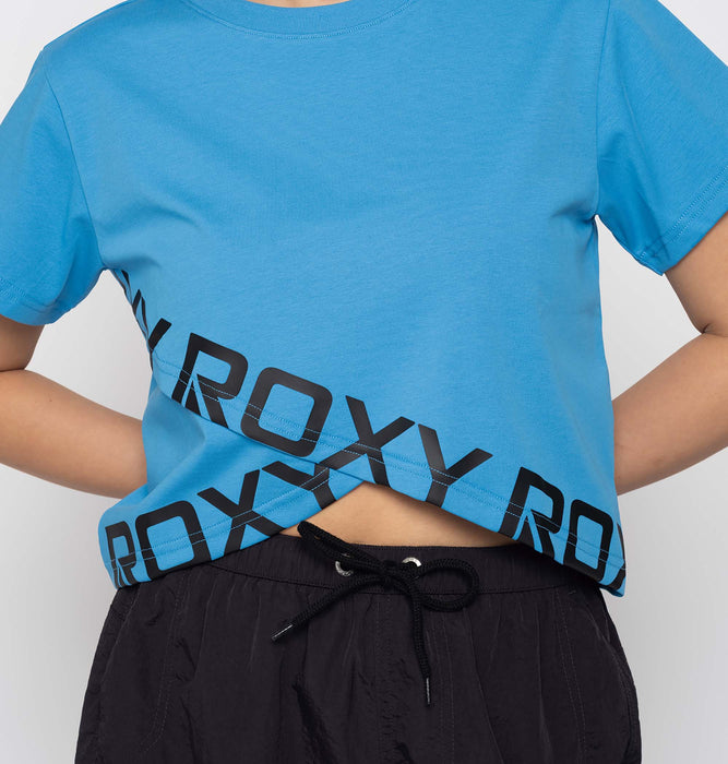 Roxy 速乾 Tシャツ BIG DEAL S/S TEE