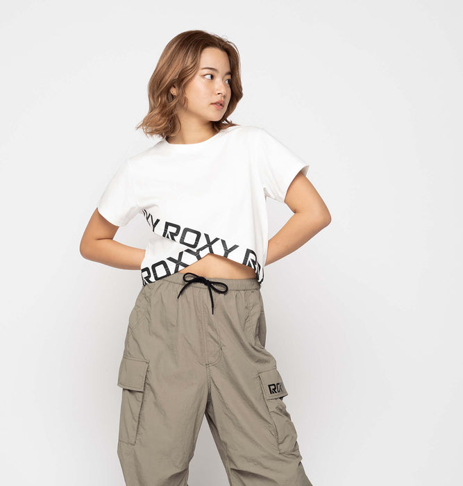 Roxy 速乾 Tシャツ BIG DEAL S/S TEE