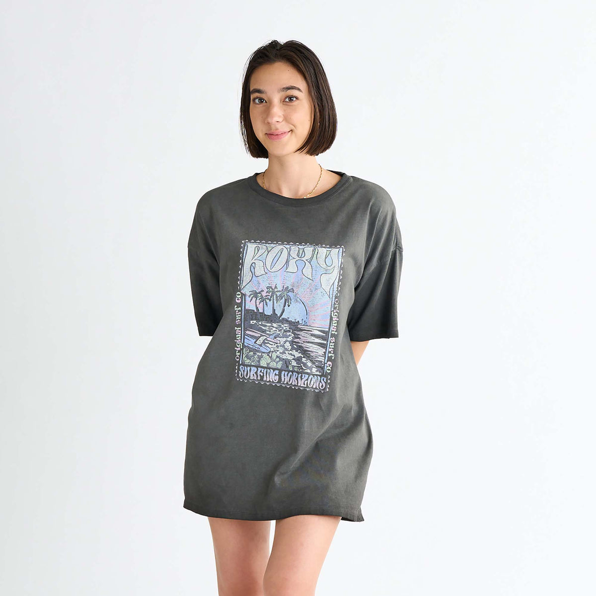 OUTLET FAMILY SALE】Roxy SURFING HORIZONS ウィメンズ 半袖Tシャツ