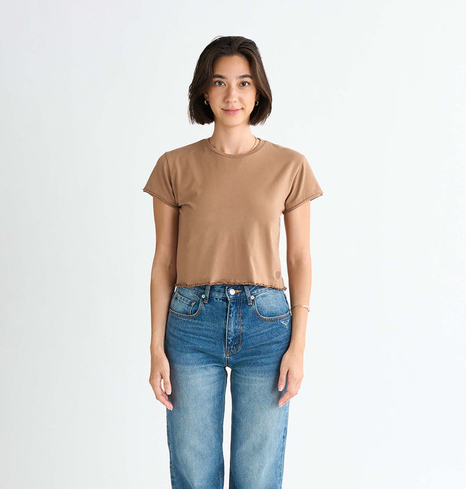 OUTLET FAMILY SALE】Roxy SWEET HONEY BUN ウィメンズ Tシャツ