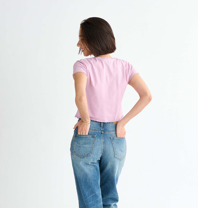【OUTLET】Roxy SWEET HONEY BUN ウィメンズ Tシャツ