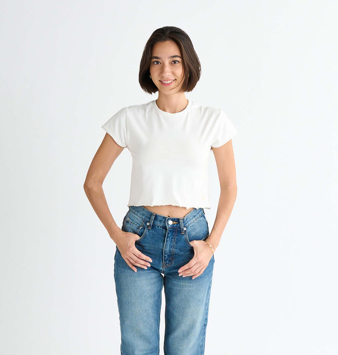 トップス Susan sale SLY | FRONT ZIP GATHER トップス (Tシャツ・カットソー(半袖) ) |SHEL