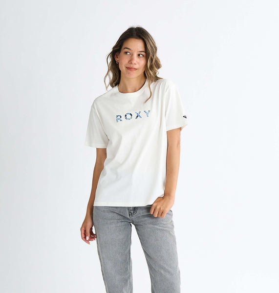 ロキシー レディース シャツ トップス Floral T-Shirt OUTLETRoxy ARTSY FLORAL TEE ウィメンズ 半袖Tシャツ