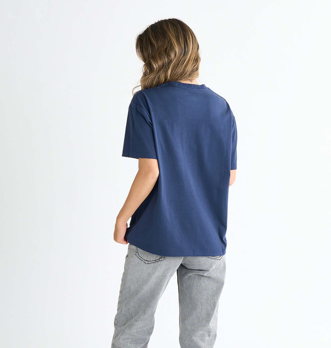 【OUTLET】Roxy ALWAYS SALTY ウィメンズ 半袖Tシャツ ティーシャツ 接触冷感 オーバーサイズ 暑さ対策