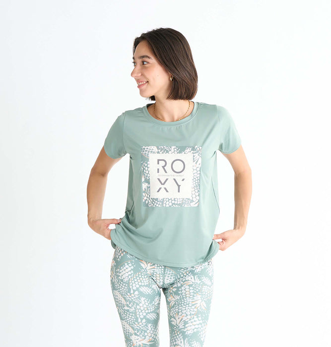 Roxy FROM THE INSIDE TEE ウィメンズ Tシャツ