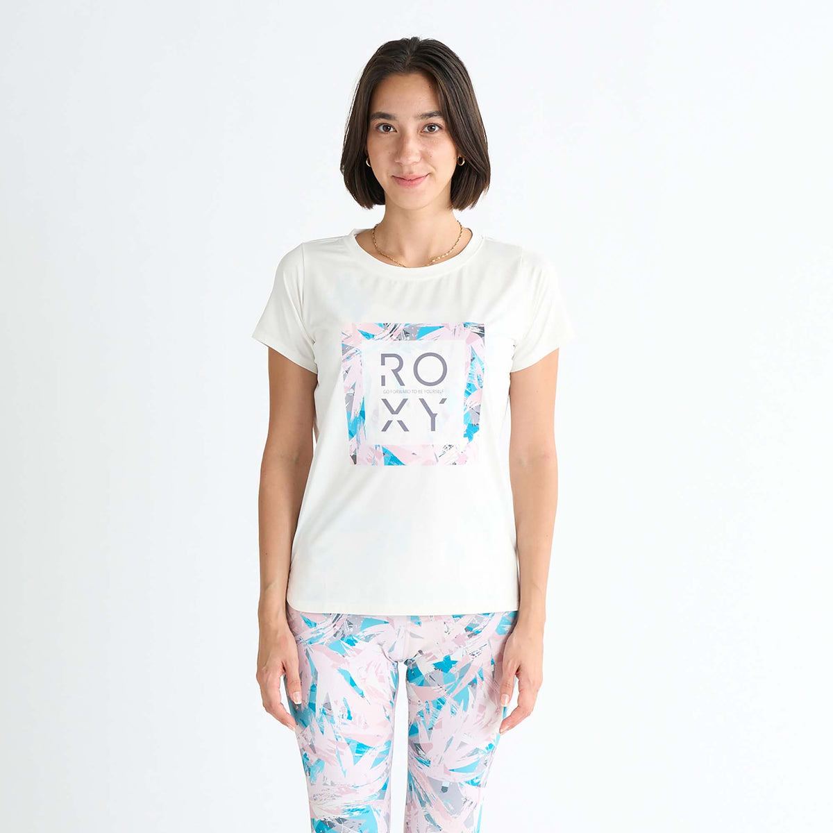 OUTLET FAMILY SALE】Roxy FROM THE INSIDE TEE ウィメンズ Tシャツ*