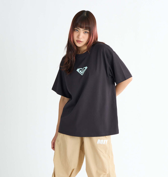 Roxy KEEP CLOSE ウィメンズ Tシャツ