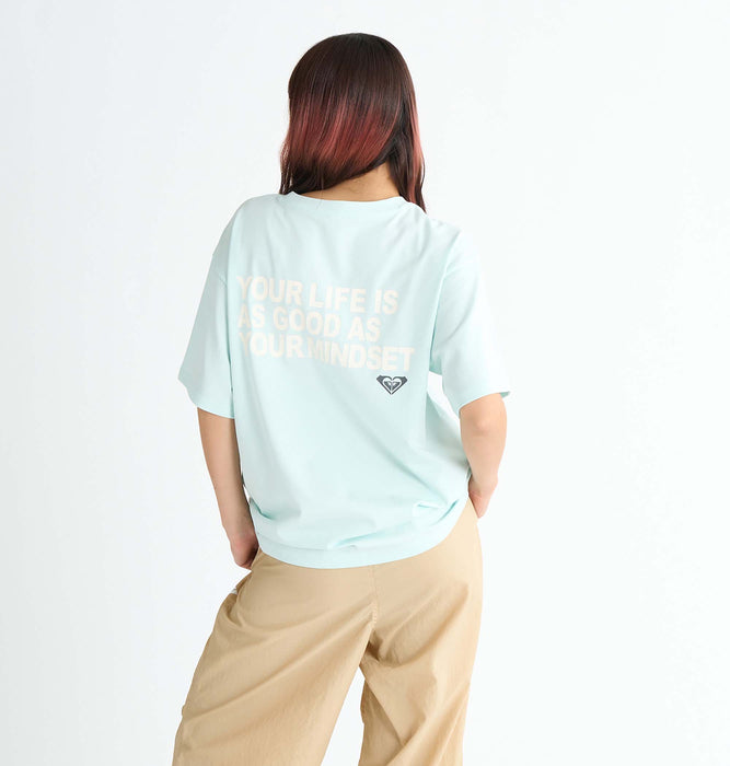 Roxy KEEP CLOSE ウィメンズ Tシャツ