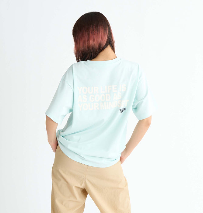 Roxy KEEP CLOSE ウィメンズ Tシャツ