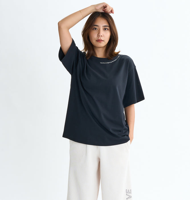 【OUTLET】Roxy Fitness BE ACTIVE TEE ウィメンズ フィットネス 半袖Tシャツ 速乾・UVカット機能<2025FW ACTIVE BY NATURE COLLECTION>